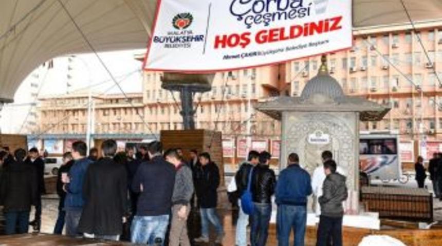&Ouml;ğrencilere Sabah &Ccedil;orbası B&uuml;y&uuml;kşehir&rsquo;den