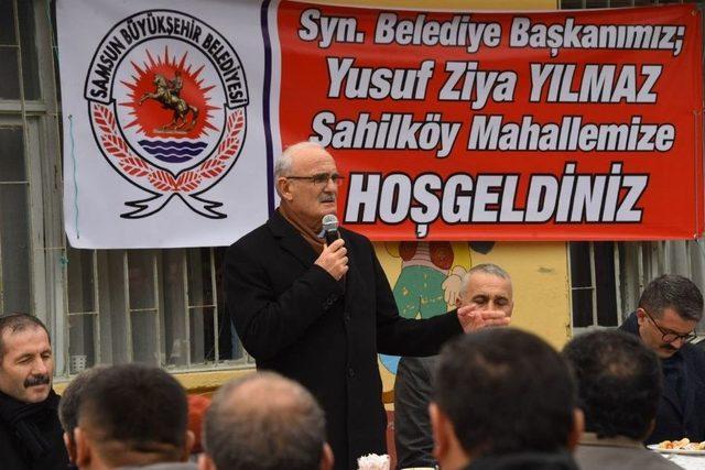 Sahilk&ouml;y Muhtarı Sarıoğlu: &ldquo;hizmeti B&uuml;y&uuml;kşehir İle G&ouml;rd&uuml;k&rdquo; 1