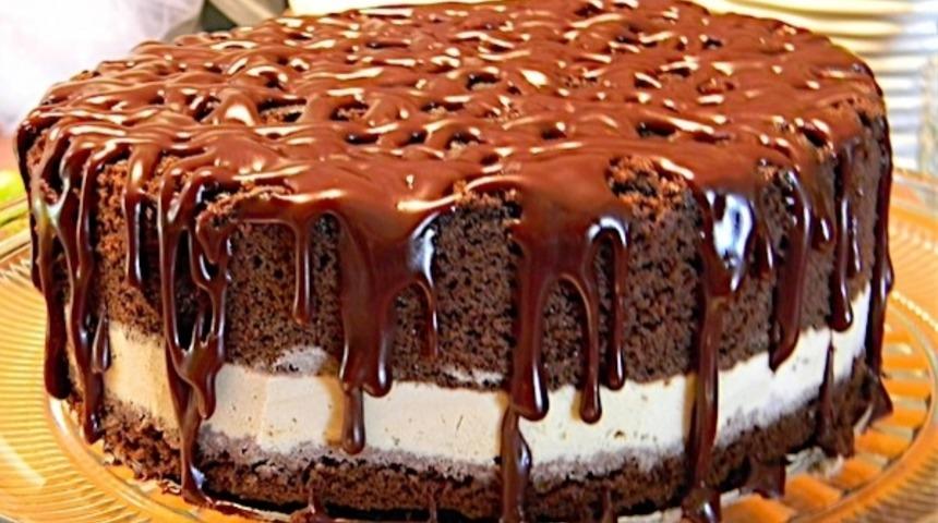 Çikolatalı Dondurmalı Kek