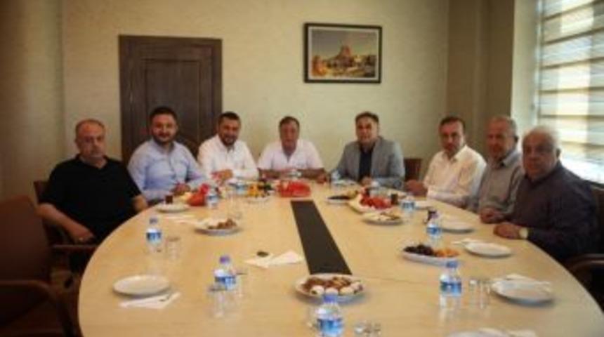 Ak Parti Heyeti Ntso Başkanı Parmaksız&rsquo;ı Ziyaret Etti