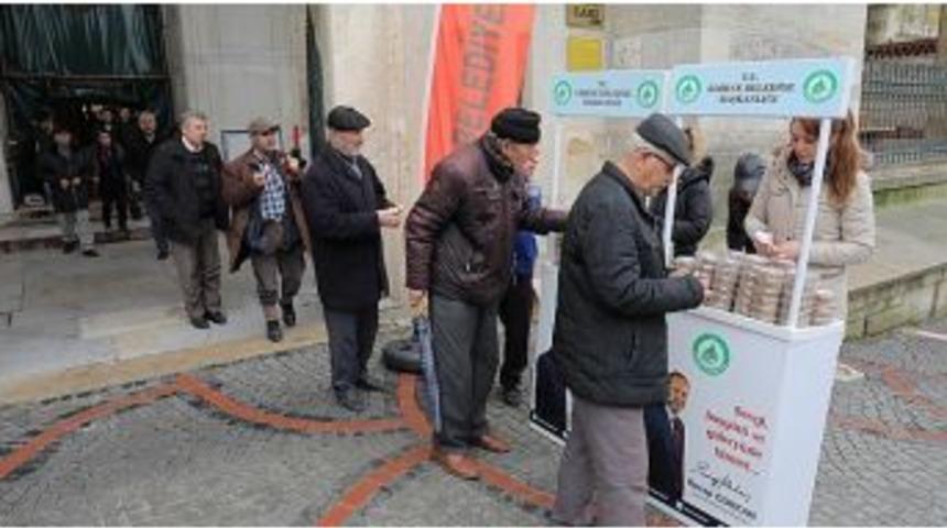 Edirne&rsquo;de Afrin Şehitleri İ&ccedil;in Helva Dağıtıldı