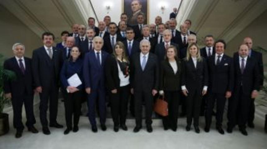 Mahsum Altunkaya Başbakan Binali Yıldırım&rsquo;la G&ouml;r&uuml;şt&uuml;