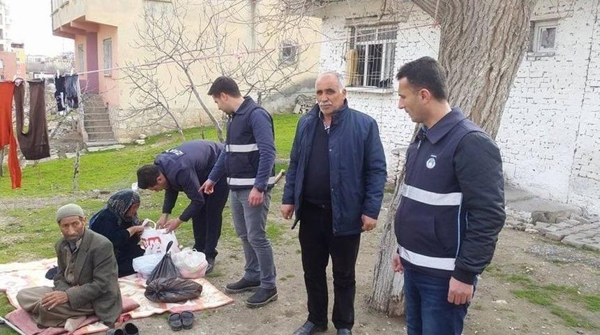 Silvan&rsquo;da Suriyeli Aileye Zabıta Desteği