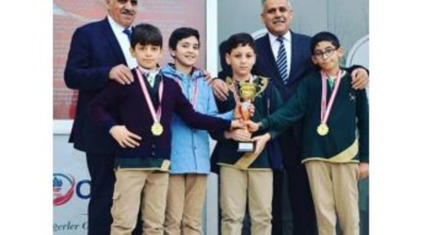 &Ouml;zel Bilge Olimpiyat Okulları &Ouml;ğrencileri İl Birincisi Oldu