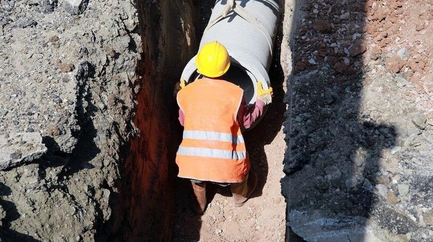 Yağmur Suyu Alt Yapısı İnşaa &Ccedil;alışmaları Başladı