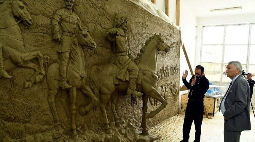 Başkan G&uuml;naydın, Ergenekon M&uuml;zesi&rsquo;ndeki &Ccedil;alışmaları İnceledi