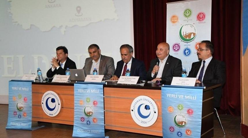 &ldquo;yerli Ve Mili D&uuml;ş&uuml;nce&rdquo; Paneli D&uuml;zenlendi