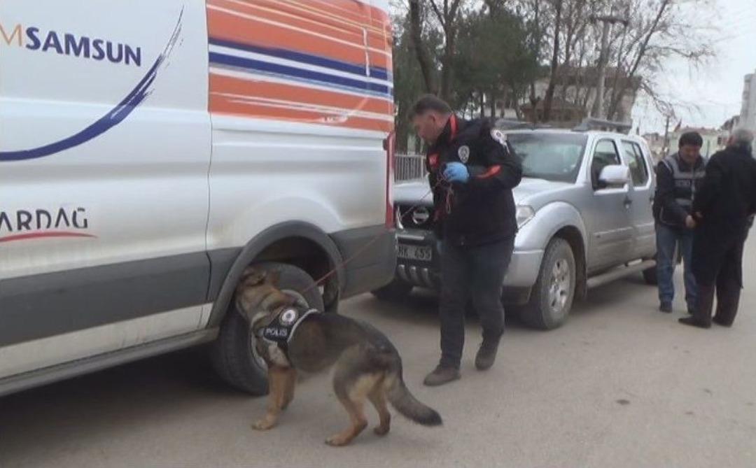 Bafra&rsquo;da &ldquo;narko-il&ccedil;e" Uygulaması