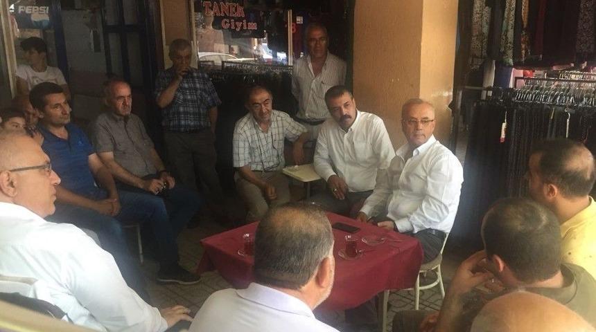 Başkan Kayda, Bedesten Esnaflarıyla Buluştu