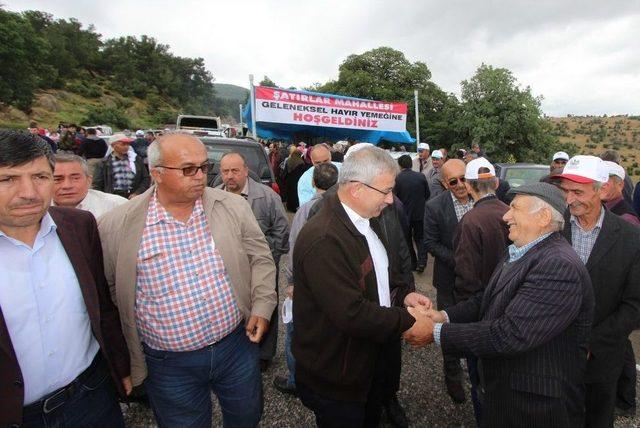 Şatırlar Mahallesinde 12. Geleneksel Hayır Yemeği Düzenlendi