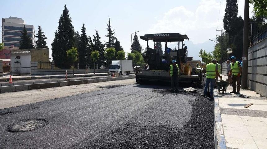 Moris Şinasi Kavşağında Da Asfalt &Ccedil;alışması Başladı