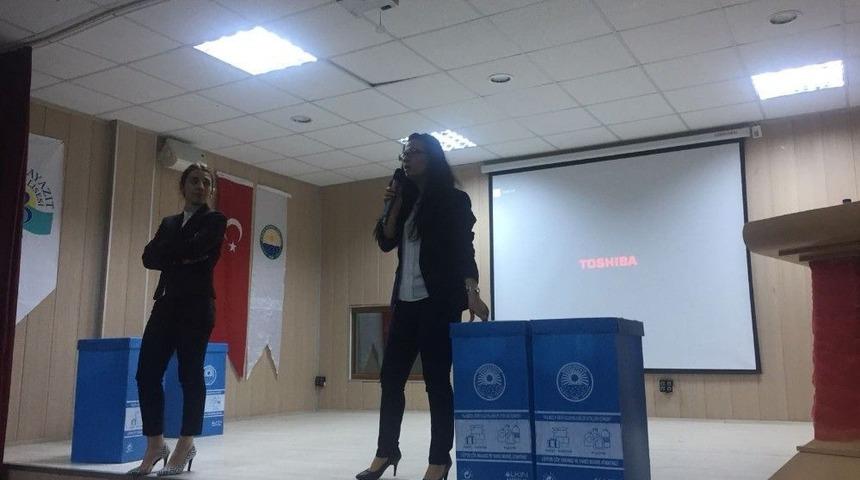 G&ouml;lbaşı&rsquo;da &Ouml;ğrencilere Geri D&ouml;n&uuml;ş&uuml;m Eğitimi