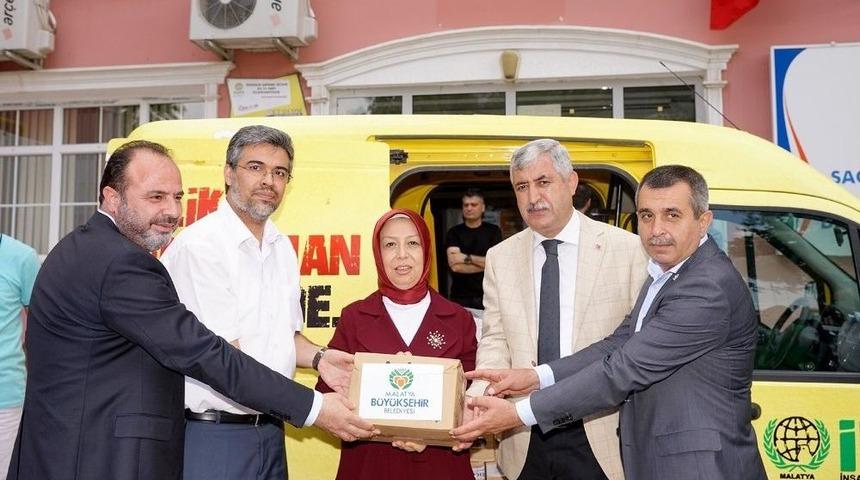 B&uuml;y&uuml;kşehirden Savaş Mağdurlarına İla&ccedil; Yardımı