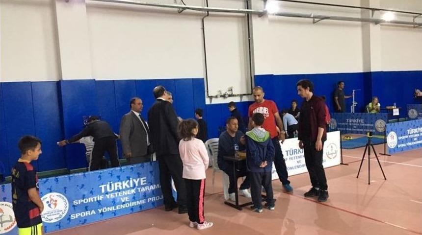 Sportif Yetenek Taraması Ve Spora Y&ouml;nlendirme Projesi Başladı