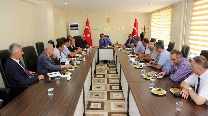 Gümüşhane’de Yatırım Değerlendirme Toplantısı Yapıldı