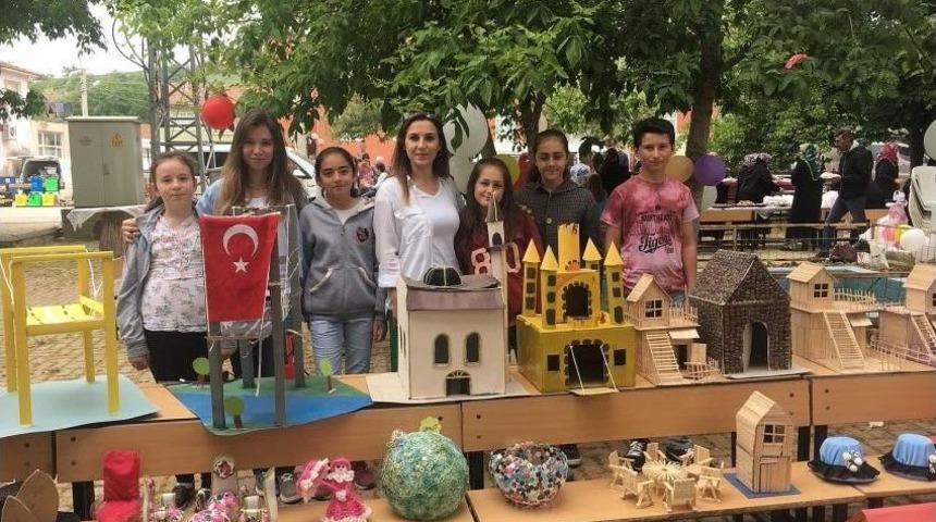 Malkaralı &Ouml;ğrencilerin G&ouml;rsel Sanatlar Ve Teknoloji Tasarım Sergisi
