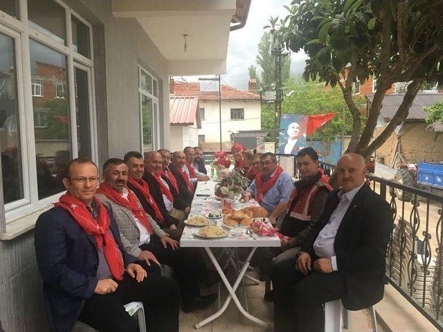 İl Genel Meclis &Uuml;yesinden 20 K&ouml;ye Ziyaret 1