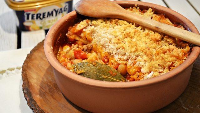 Güveçte Kuru Fasülye