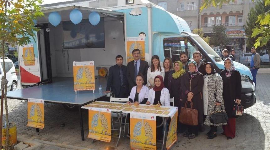 Sağlıklı Yaşam Aracı Durmadan Geziyor