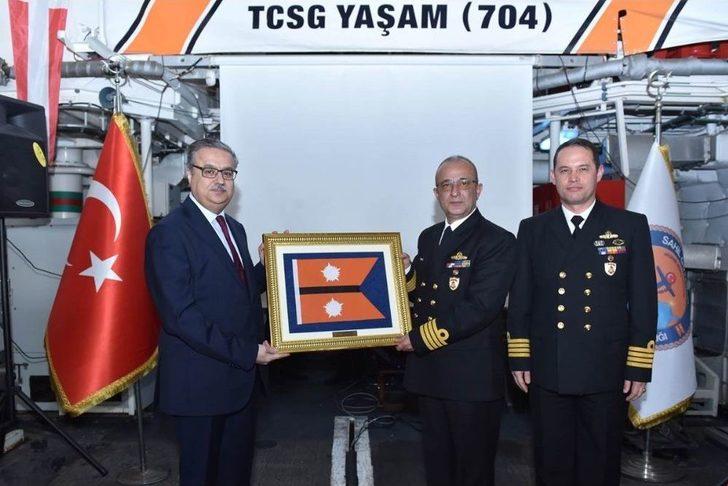 Sahil Güvenlik Akdeniz Bölge Komutanlığı’nda Devir Teslim Töreni