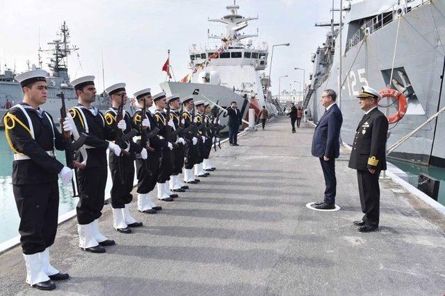 Sahil Güvenlik Akdeniz Bölge Komutanlığı’nda Devir Teslim Töreni