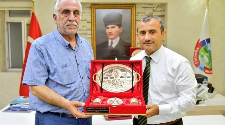 Şehit Babasından Vali Sonel&rsquo;e Ziyaret