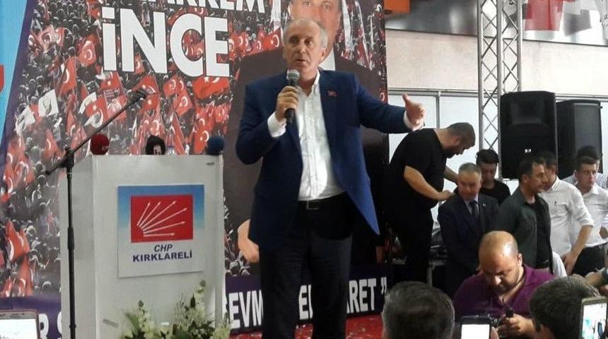 Muharrem İnce: &ldquo;yenildiğin Zaman Karşındakini Kutlayacaksın&rdquo;