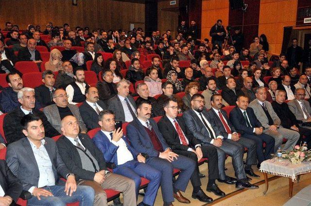 Tunceli&rsquo;de &ldquo;yeni D&uuml;nya D&uuml;zeni, B&uuml;y&uuml;k T&uuml;rkiye İdeali&rdquo; Konferansı 2