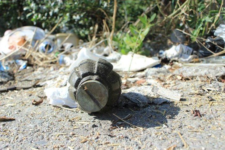 Tır Parkında Patlamamış El Bombası Bulundu G1