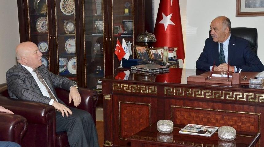 Başkan Sekmen&rsquo;den Etso Y&ouml;netimine Tebrik Ziyareti