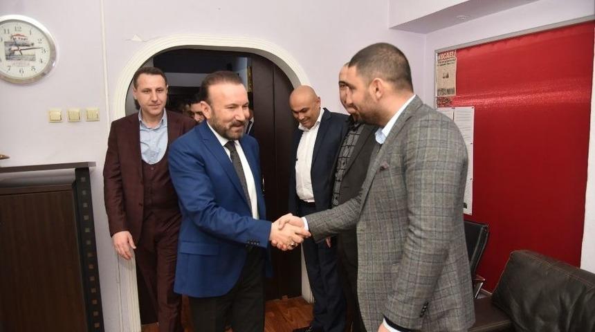 Başkan Doğan&rsquo;dan Kemder&rsquo;e Hayırlı Olsun Ziyareti