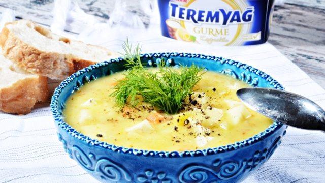 Safranlı Patates Çorbası