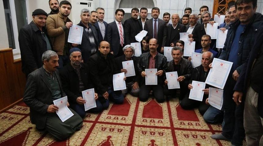 Eyy&uuml;biye&rsquo;de Tapu Sevinci