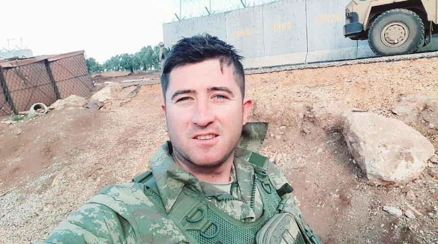 Garnizon Komutanı &Ccedil;akmak, Afrin Gazisini Ziyaret Etti