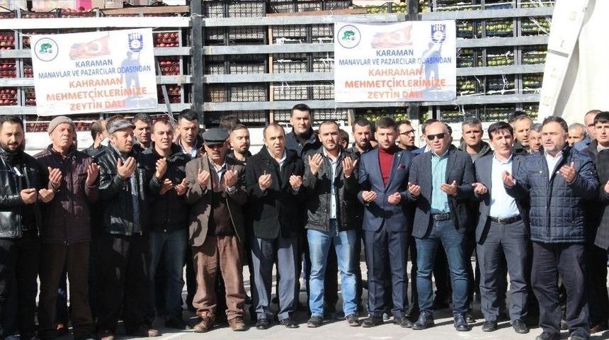 Afrin Operasyonundaki Mehmetciğe Bir Tır Elma