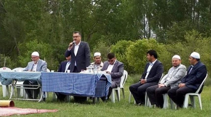 Genel M&uuml;d&uuml;r Kadir Din&ccedil;, Turgutlar K&ouml;y&uuml;ndeki Yağmur Duasına Katıldı