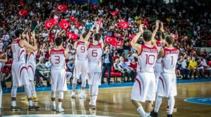 A Milli Erkek Basketbol Takımı, 1 Basamak Y&uuml;kseldi
