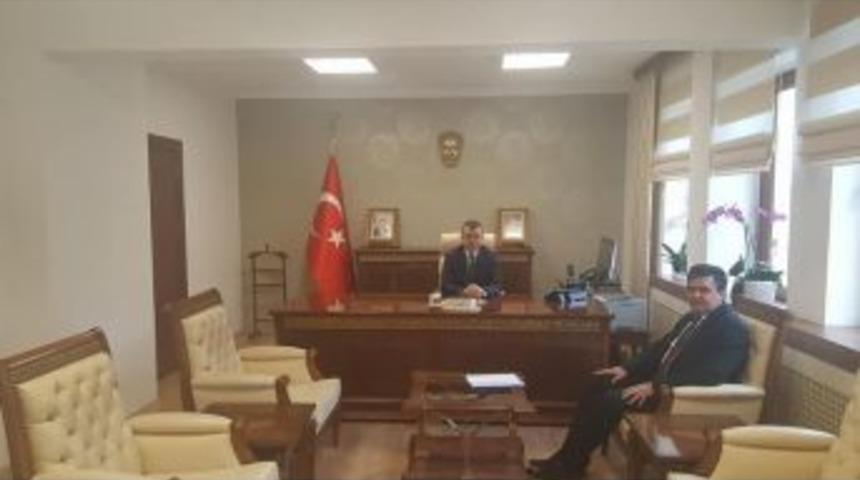 Başkan Yal&ccedil;ın&rsquo;dan Vali B&uuml;y&uuml;kakın&rsquo;a Ziyaret