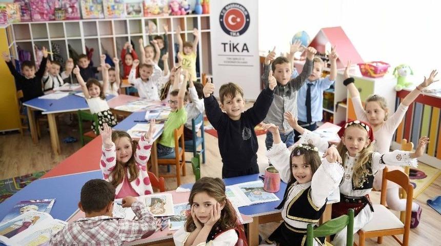 Tika Kosova&rsquo;da Bir Kreşi Yenileyerek Hizmete A&ccedil;tı
