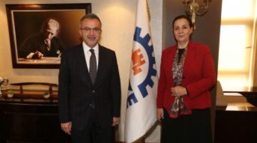 Başkan K&ouml;şker&rsquo;e Zonguldak&rsquo;tan Konuk