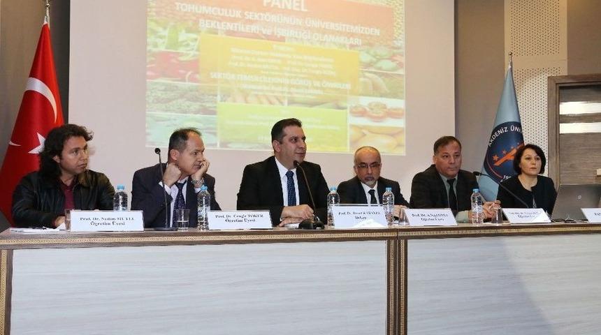 Akdeniz &Uuml;niversitesi&rsquo;nden Tohumculuk Paneli