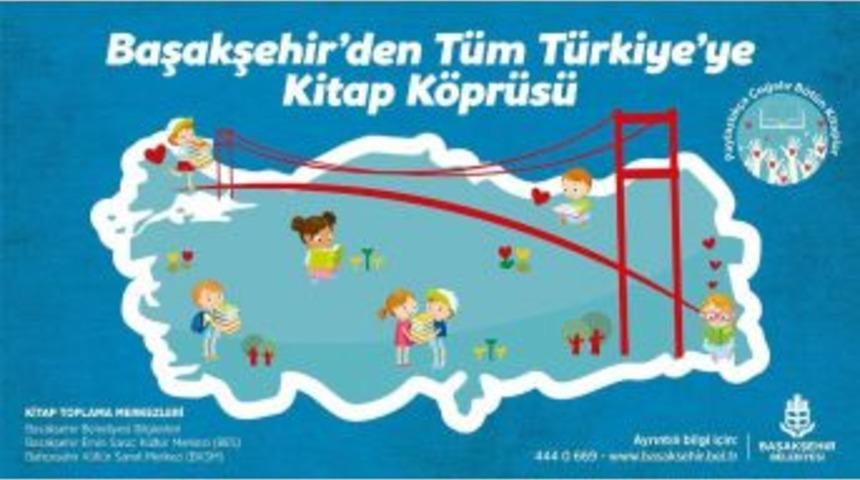 Başakşehir&rsquo;e T&uuml;m T&uuml;rkiye&rsquo;den Kitap K&ouml;pr&uuml;s&uuml;