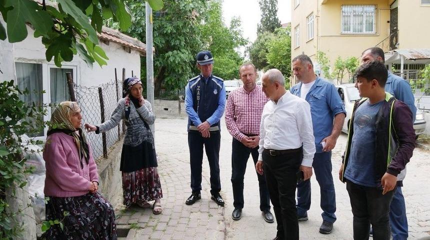 Başkan Akg&uuml;n: "komşusu A&ccedil;ken Tok Yatan Bizden Değildir"