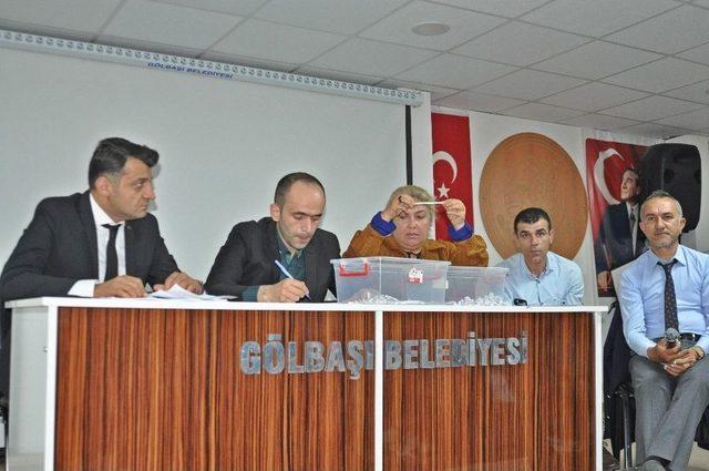 Gölbaşı İlçesinde İşkur Kuraları Çekildi