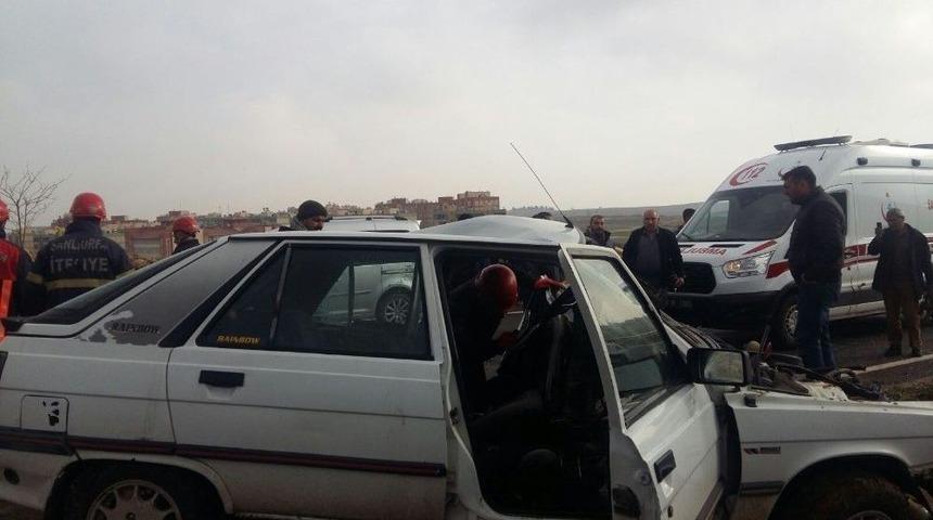 Şanlıurfa&rsquo;da Trafik Kazası: 1 Yaralı