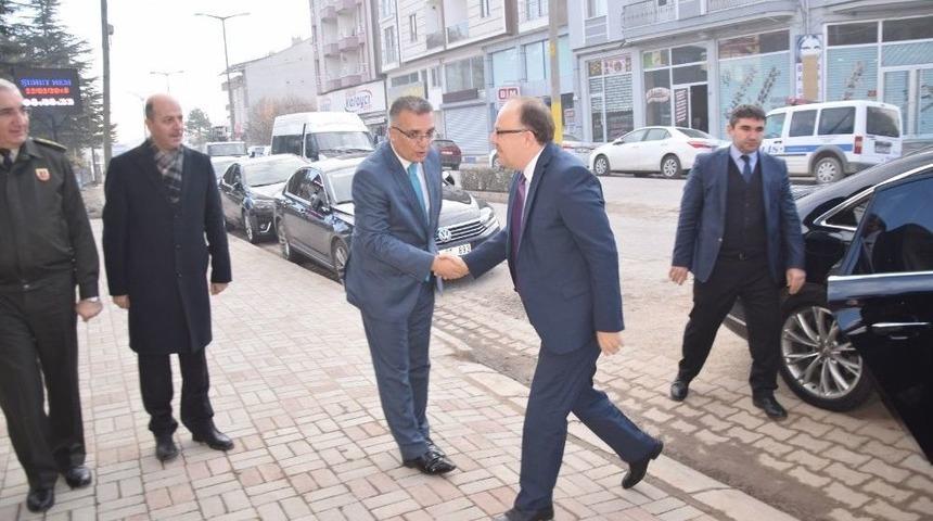 Vali Tutulmaz Şuhut Organize Sanayi B&ouml;lgesi M&uuml;teşebbis Heyet Toplantısına Katıldı