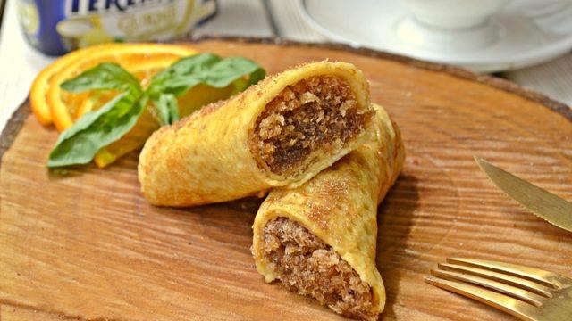 Hindistan Cevizli Dolgulu Krep