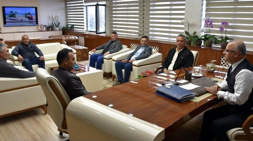 Muhtarlardan Başkan Kayda&rsquo;ya Teşekk&uuml;r