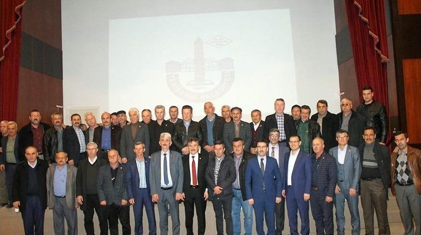 Muhtarlara Belediye Yatırımları Anlatıldı