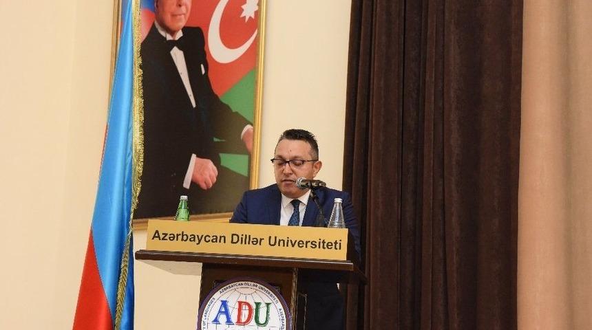 Erü Genel Sekreter Yardımcısı Talat Hakan Erdem, Azerbaycan’da Haydar Aliyev Etkinliğine Katıldı